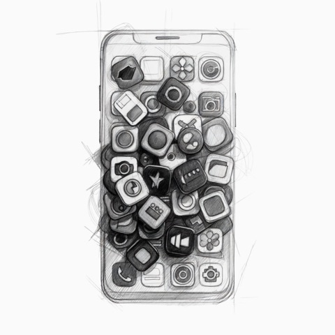 App sprawl illustration